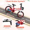 Kids Balance Bike with Adjustable Handbrake and Saddle Height Carbon Steel Frame